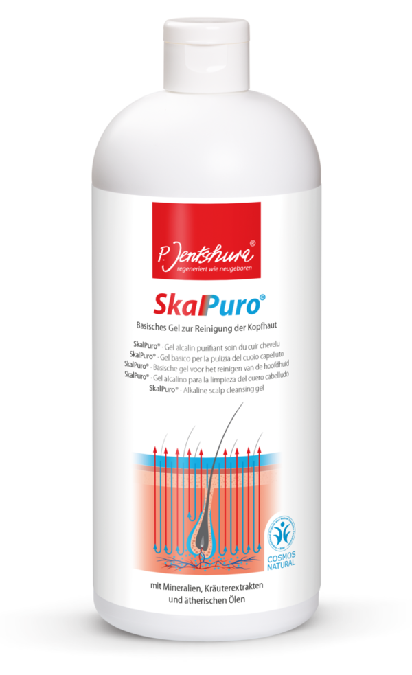 SkalPuro® - Basisches Gel zur Tiefenreinigung der Kopfhaut